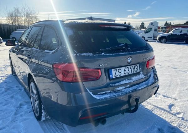 BMW Seria 3 cena 69741 przebieg: 68774, rok produkcji 2018 z Kowalewo Pomorskie małe 92